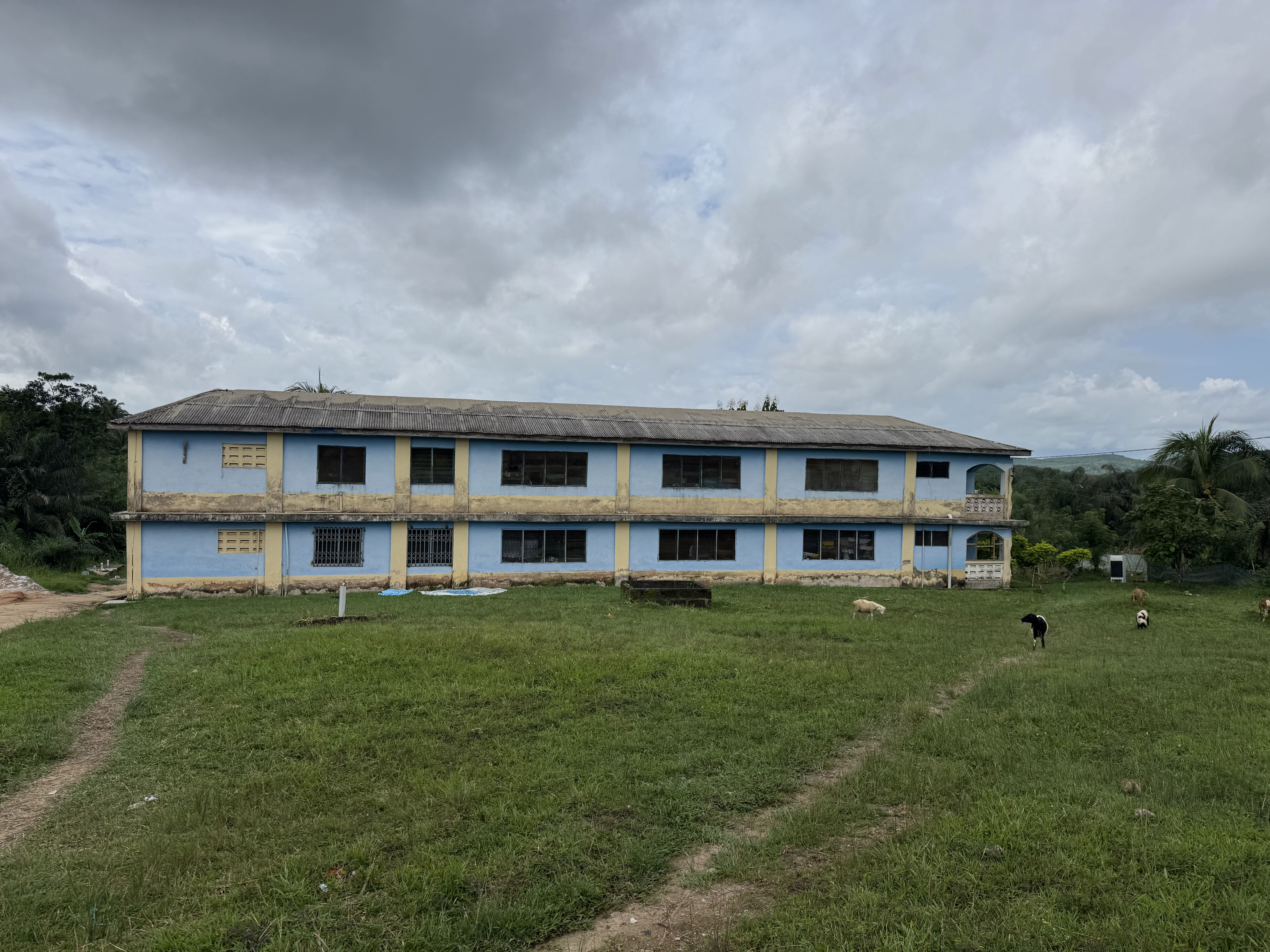 A campus building at Abura Technical Institute